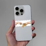 Adam Touching Pizza Sticker