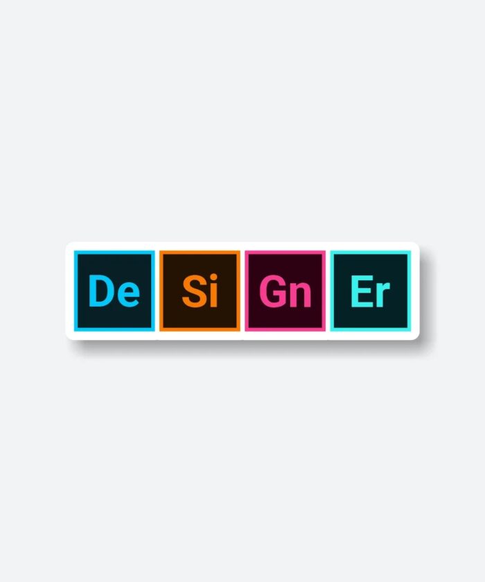 Adobe Designer Sticker