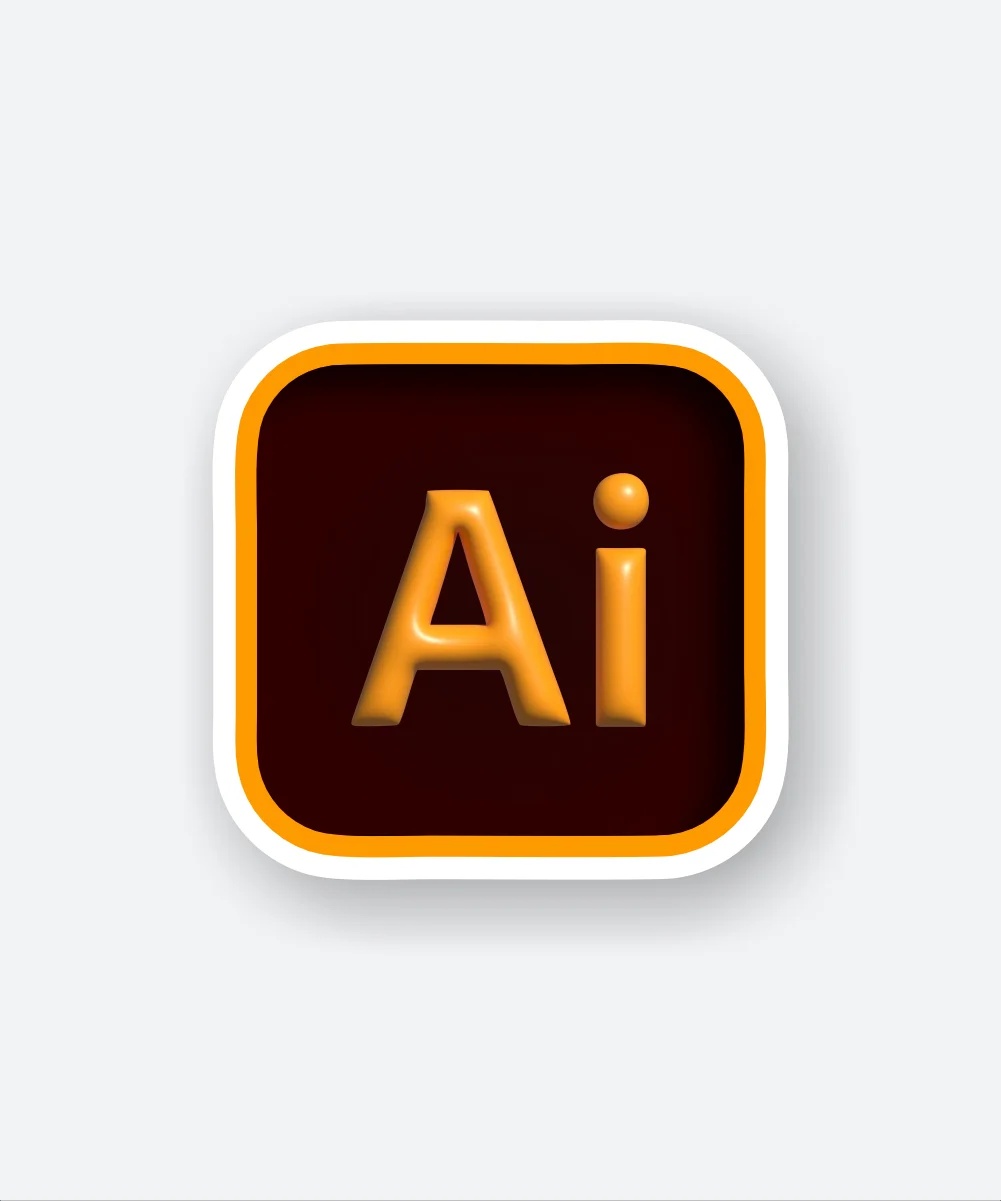 Adobe Illustrator Logo Sticker