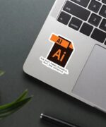 Adobe Illustrator File Sticker