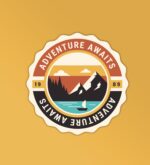Adventure Awaits Sticker