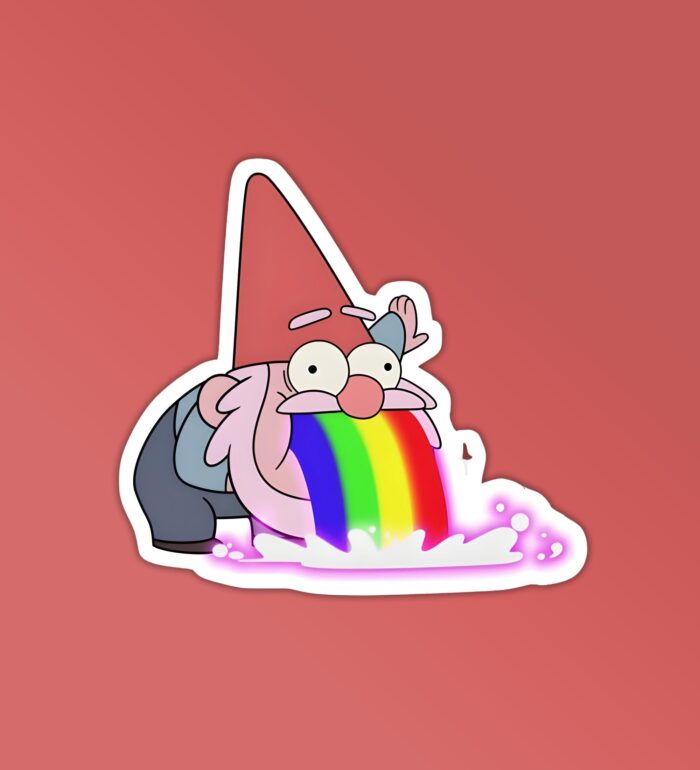 Adventure Time King Laptop Mobile Stickers