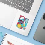 Adventure Time Action Panel Graphic Sticker