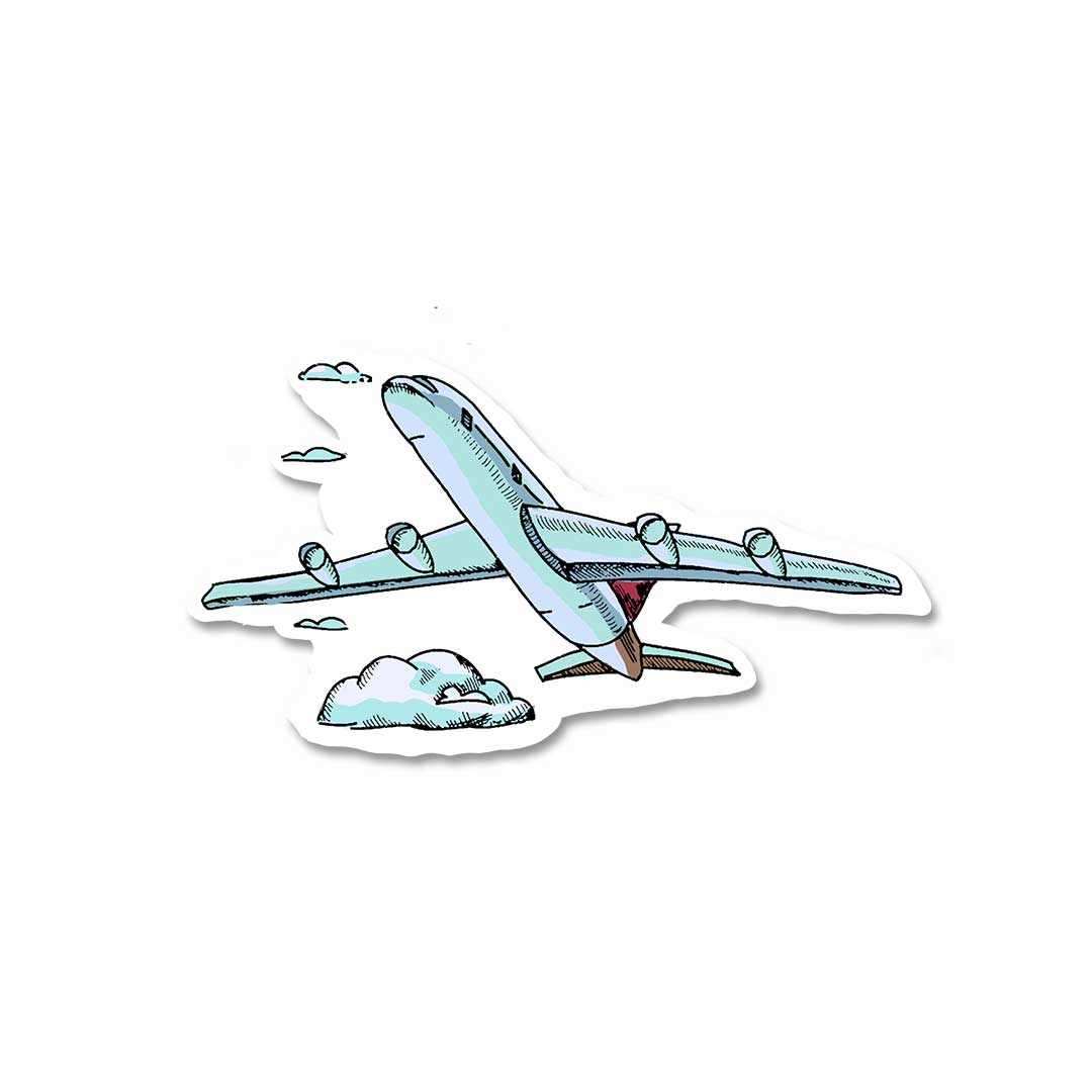 Aeroplane Sticker