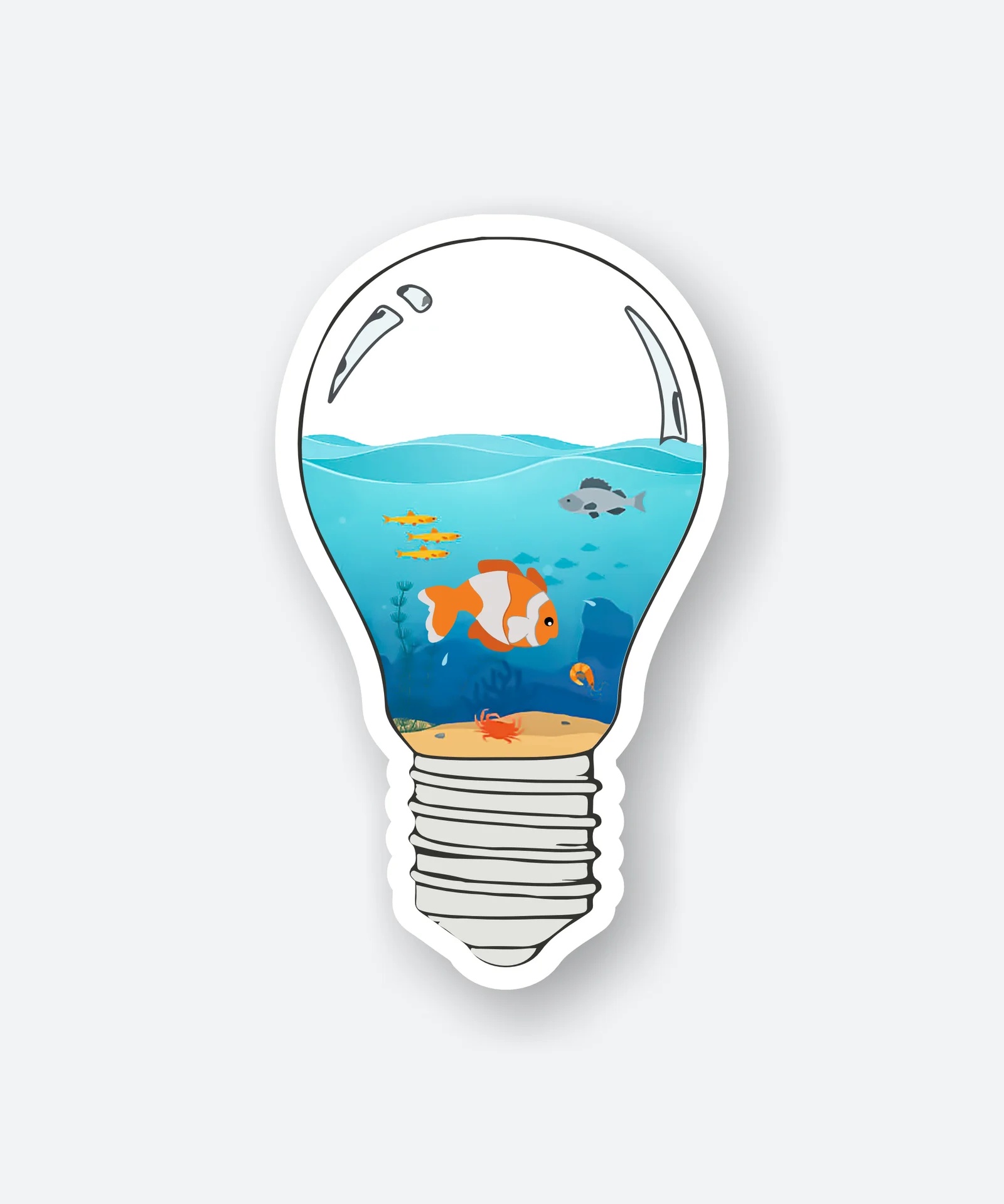 Aesthetic Aquarium Sticker