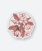 Aesthetic Flower Sticker