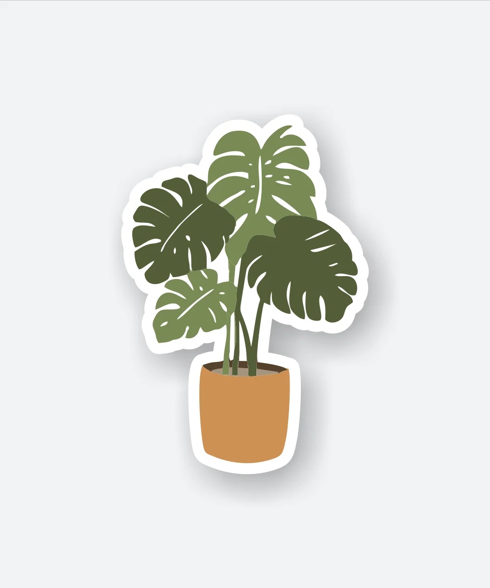 Aesthetic Plant Sticker