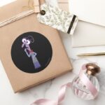 Ahhhh Classic Round Sticker