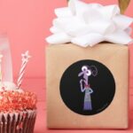 Ahhhh Classic Round Sticker