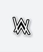 Alan Walker Logo Sticker