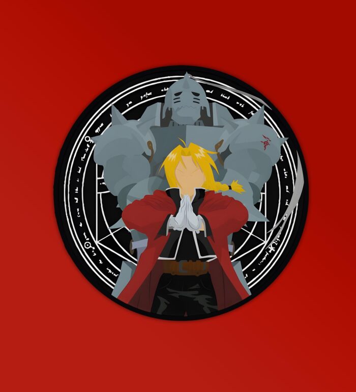 Alchemist Brothers Laptop Mobile Stickers