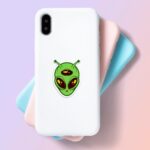 Alien Head Sticker
