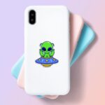 Alien Love Sign Sticker