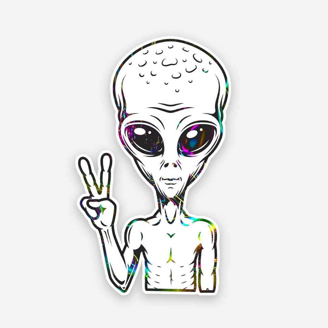 Alien Sticker