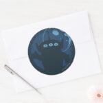 Alien Classic Round Sticker