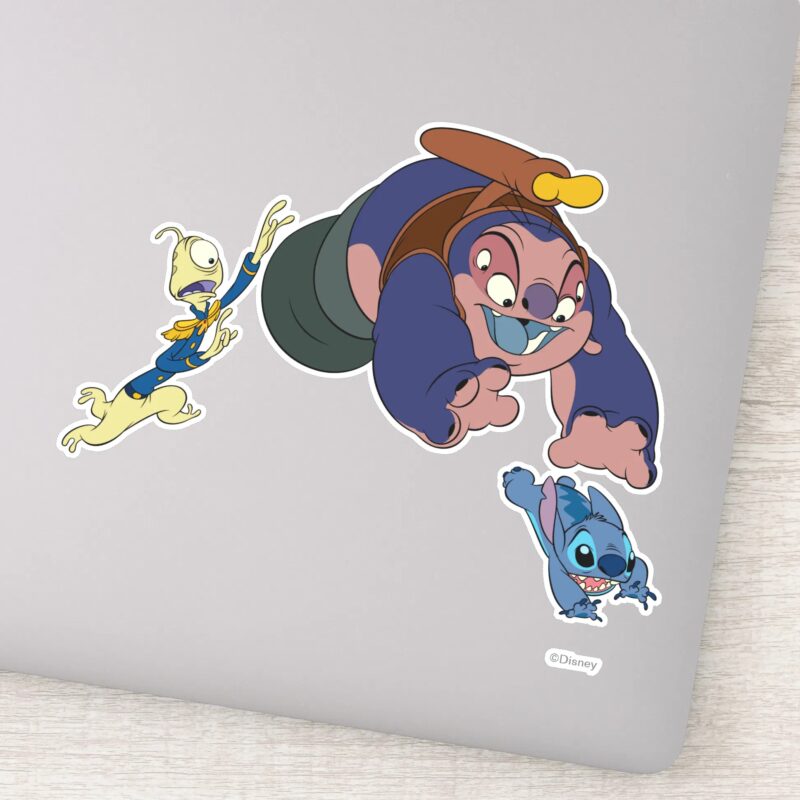 Aliens From Lilo And Stitch Sticker