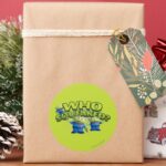 Aliens Who Squeaked Classic Round Sticker