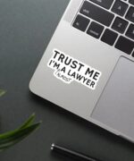 Almost A Lawyer Sticker