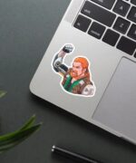 Angry Breach Valorant Sticker