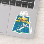 Animaniacs Pinky And The Brain Cage Graphic Sticker