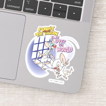Animaniacs Take Over The World Graphic Sticker