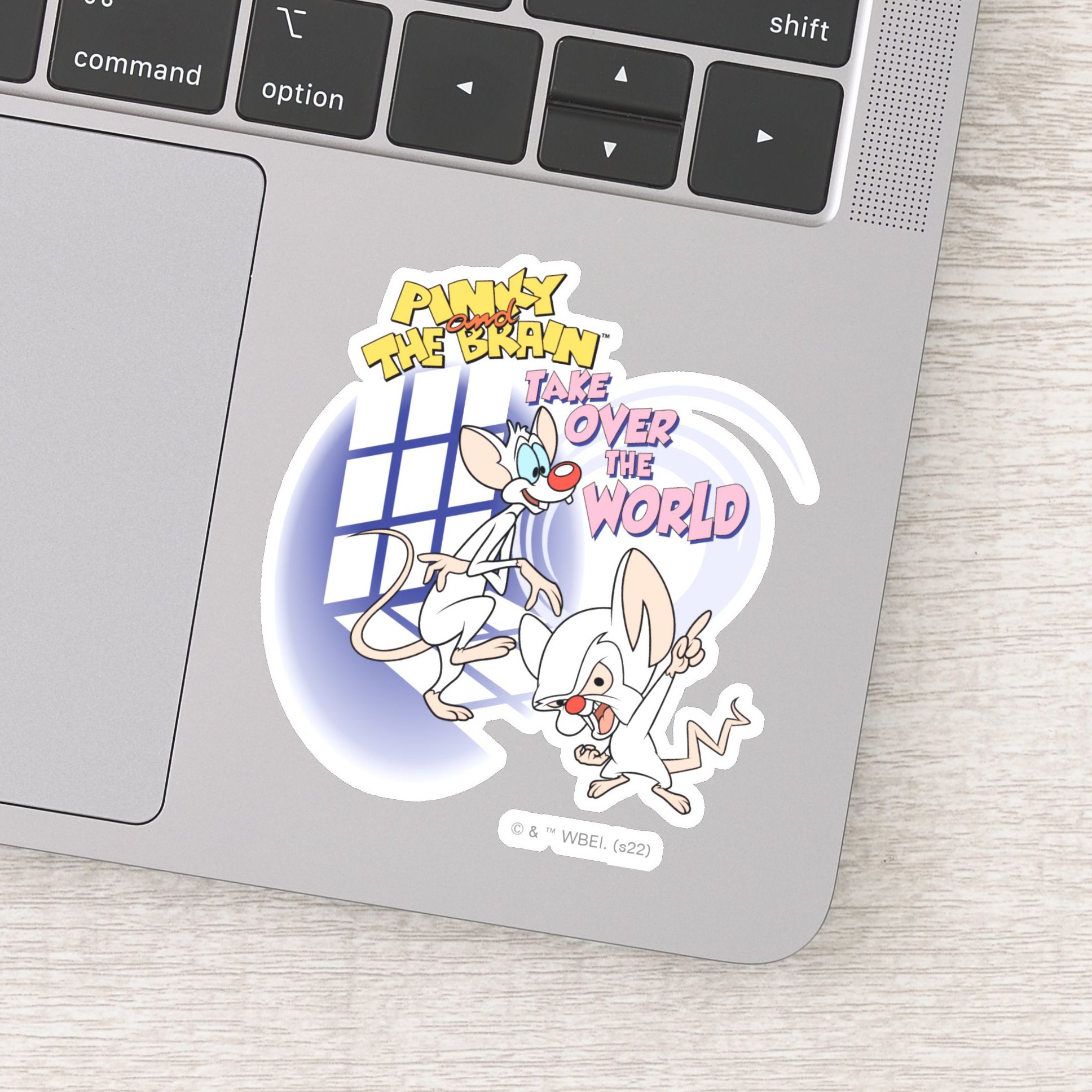 Animaniacs Take Over The World Graphic Sticker Animaniacs Take Over The World Graphic Sticker