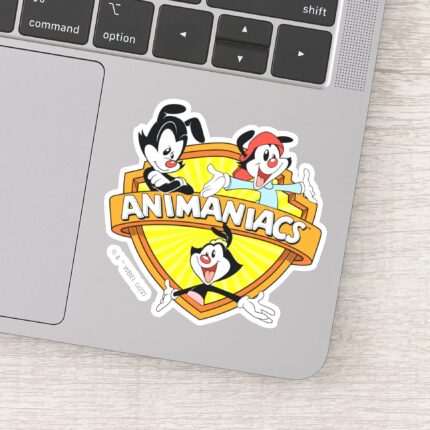 Animaniacs Warner Brothers Sister WB Shield Sticker