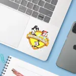 Animaniacs Warner Brothers Sister WB Shield Sticker