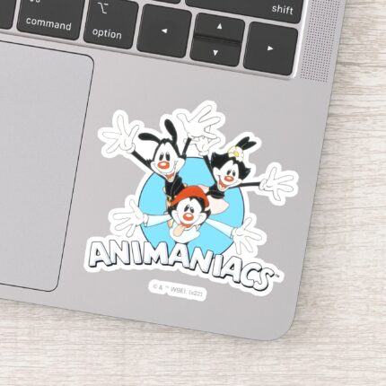 Animaniacs Warner Siblings Arms Wide Graphic Sticker
