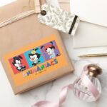 Animaniacs Yakko Dot Wakko Panel Graphic Rectangular Sticker