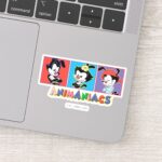Animaniacs Yakko Dot Wakko Panel Graphic Sticker