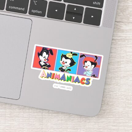 Animaniacs Yakko Dot Wakko Panel Graphic Sticker