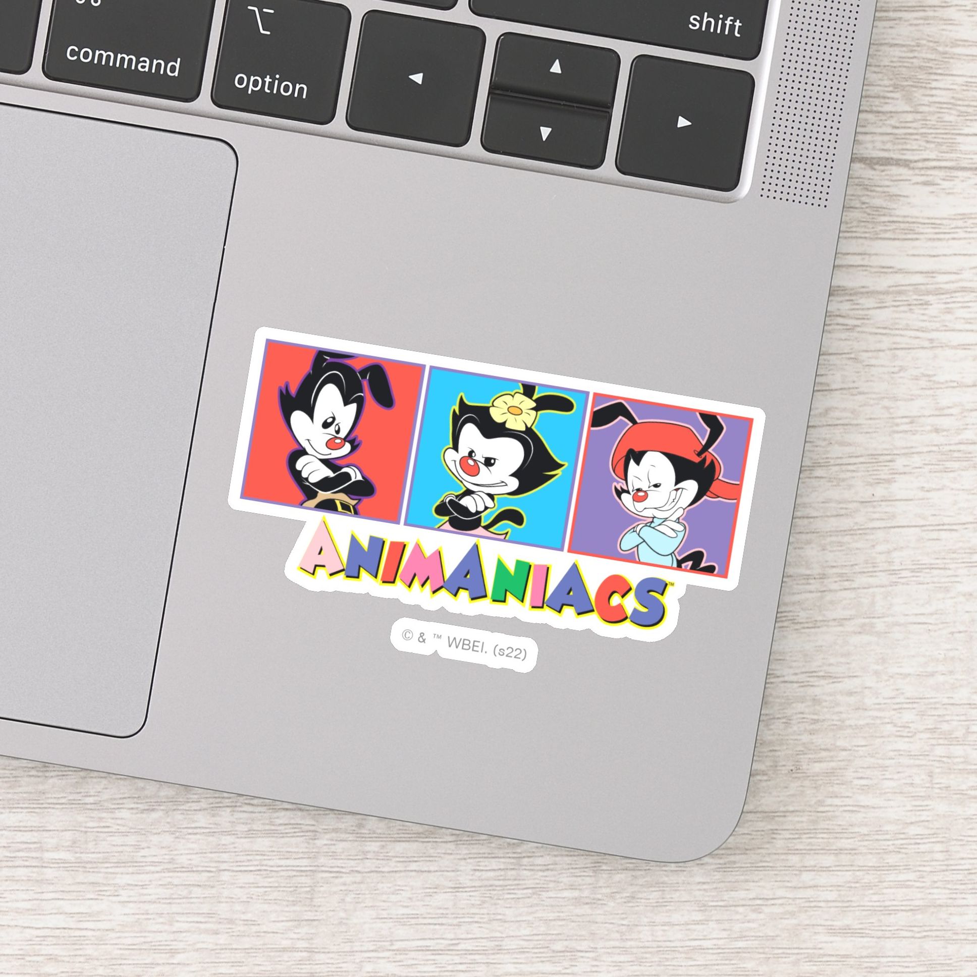 Animaniacs Yakko Dot Wakko Panel Graphic Sticker
