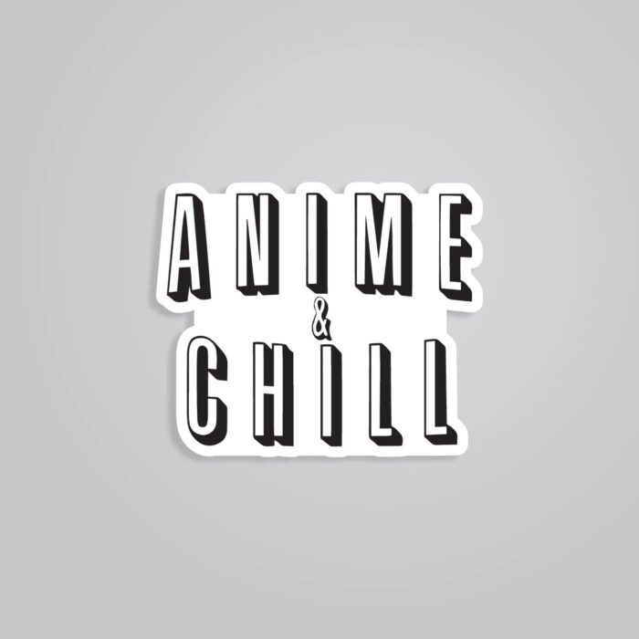Anime Chill Anime Stickers