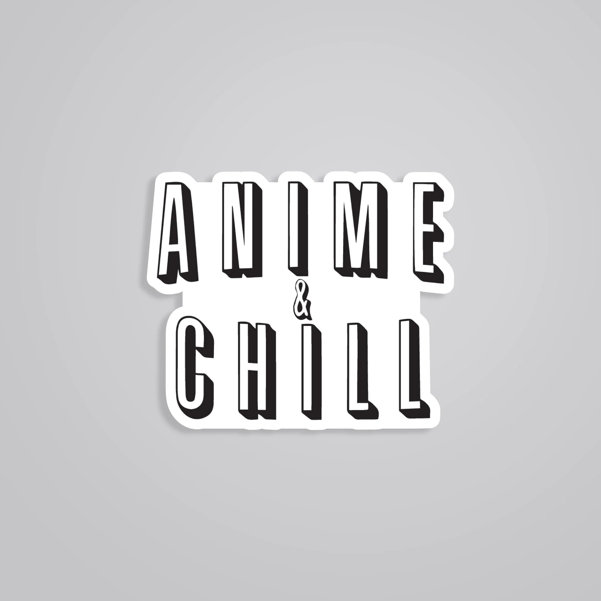 Anime Chill Anime Stickers