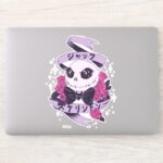 Anime Jack Skellington Roses Illustration Sticker