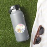 Anime Magical Candyland With Jerry And Tuffy Sticker