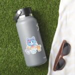 Anime Tom Jerry And Tuffy Dessert Parlor Sticker