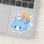 Anime Tom Jerry And Tuffy Sticker