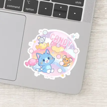 Anime Tom And Jerry Candy Party Sticker