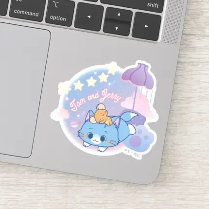 Anime Tom And Jerry Dreamy Nights Sticker
