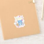 Anime Tom And Jerry Strawberry Fun Sticker