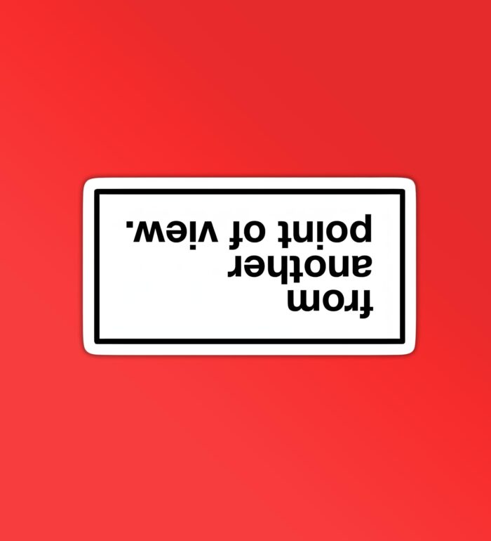 Another Point Of View Laptop Mobile Stickers