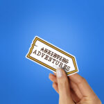 Anxieties Adventures Sticker