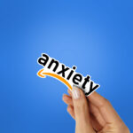Anxiety 1.0 Sticker