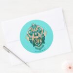 Aquaman Aquaman Trenchers Graphic Classic Round Sticker