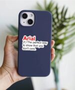 Arial Sticker