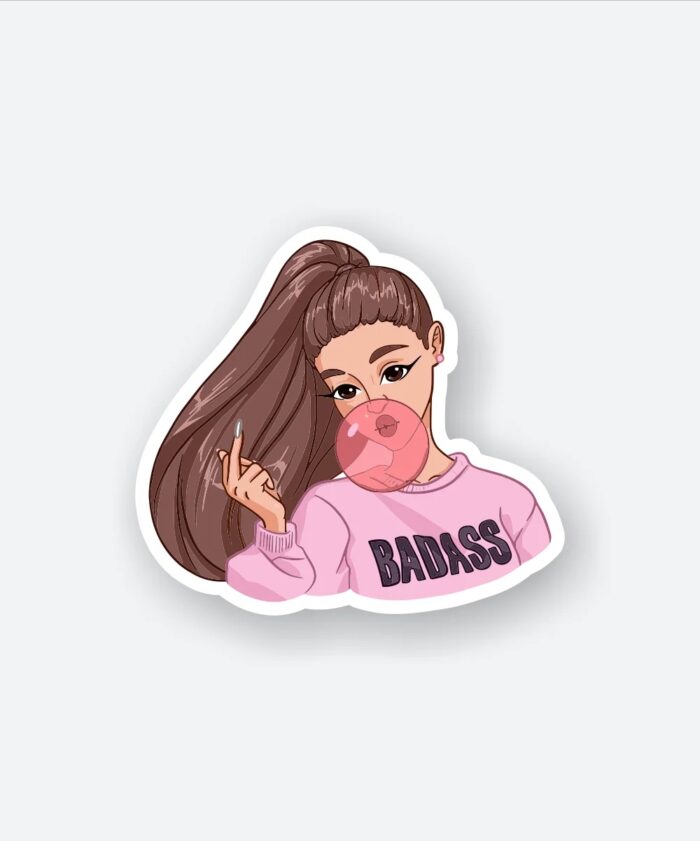 Ariana Grande Badass Sticker