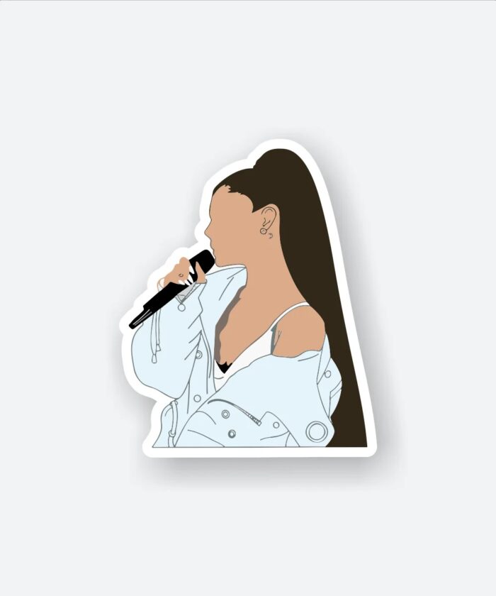 Ariana Grande Singing Sticker