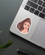 Ariana Grande Smiling Sticker